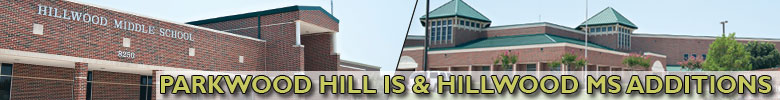 Hillwood MS and Parkwood Hill IS Additions Project Banner 