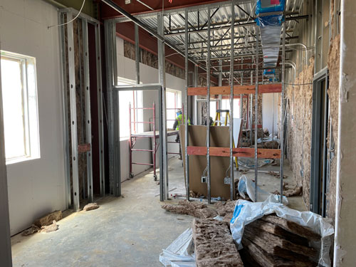 Progress on FES administrative offices 