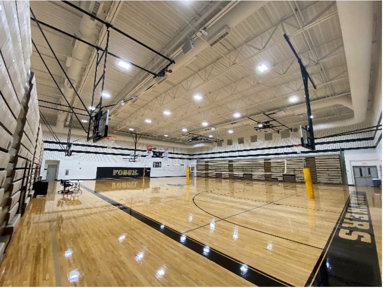 Renovated FHMS gym