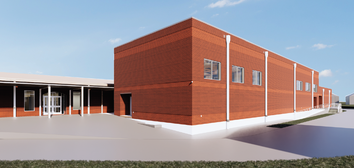 Rendering of FHMS addition