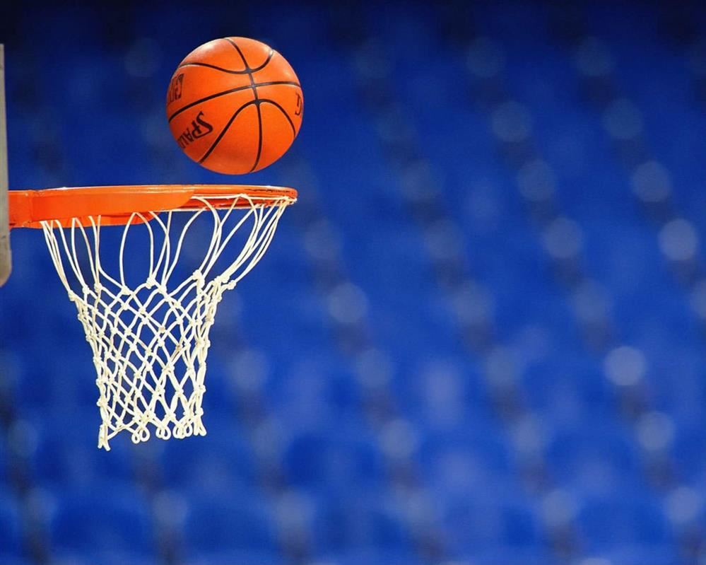  Basketball and Hoop