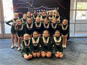TITAN CHEER comes in 8th at the National finals