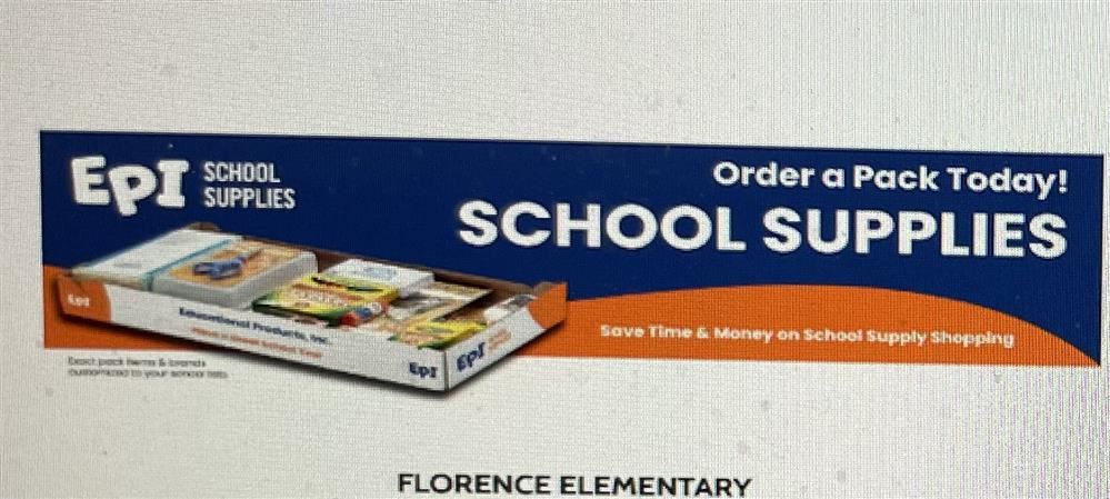  2022 - 2023 School Supplies Order Information