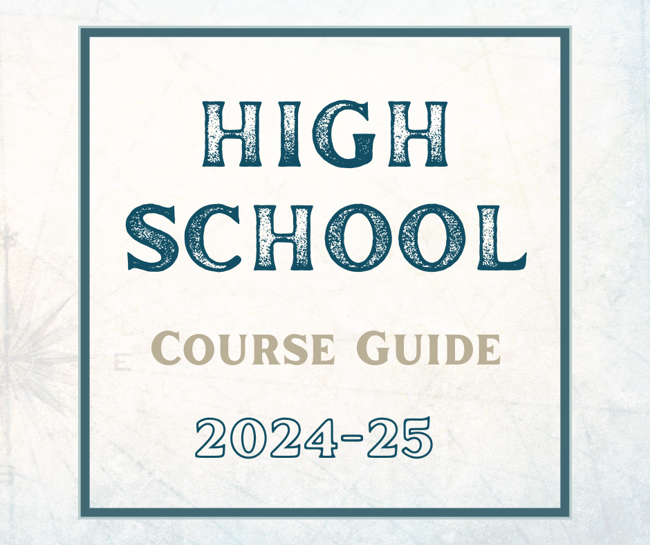 high school course guide button