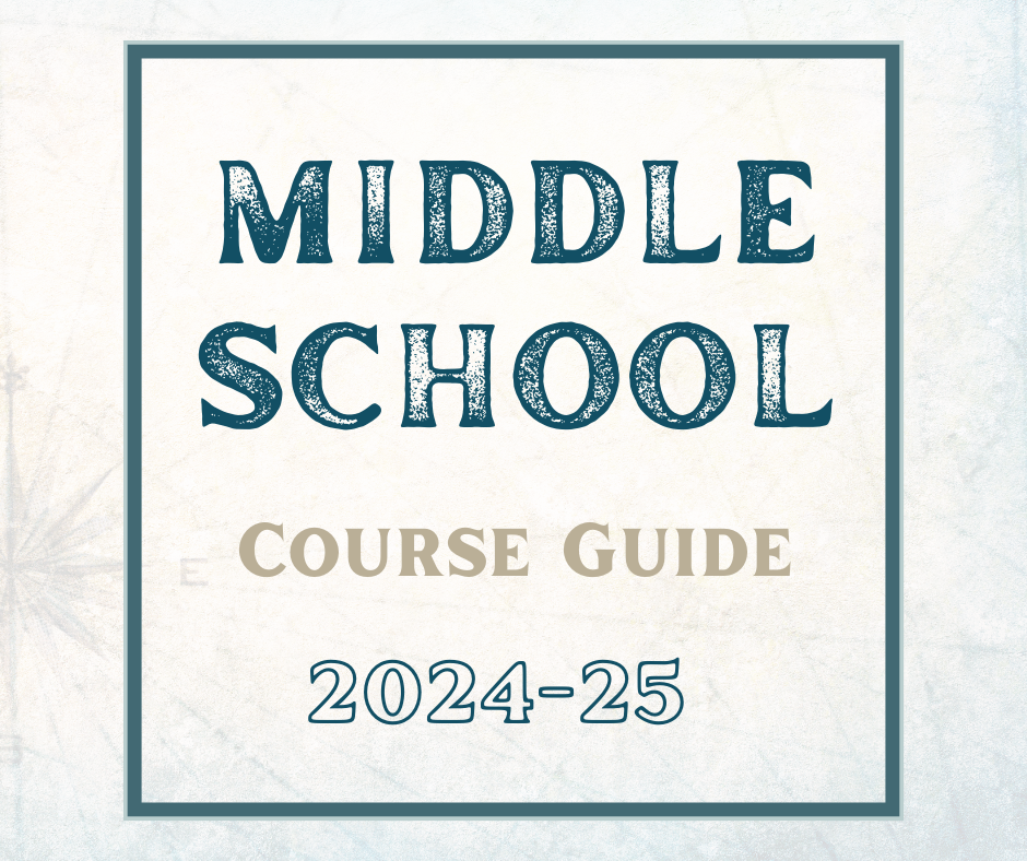 middle school course guide button