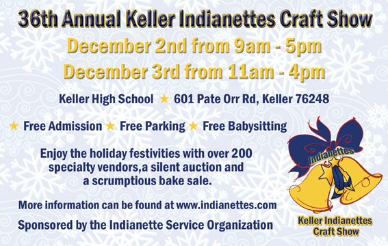 Indianettes Craft Show Flyer 